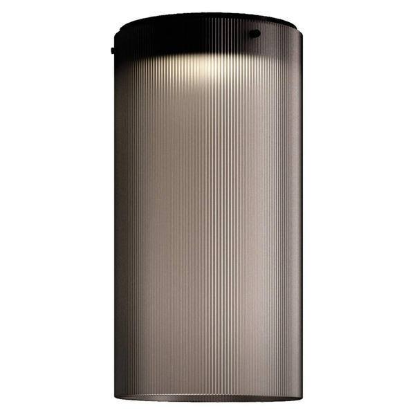  Kdln Kdln Led Ceiling Light Giass, Grey, ø 25 Cm 