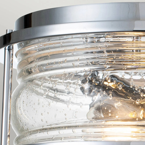  Kichler Kichler Ashland Bay Bathroom Ceiling Light ø 30.5cm Chrome 