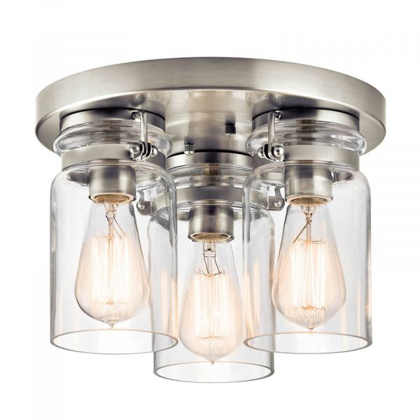  Kichler Kichler Ceiling Lamp Brinley Three-bulb 