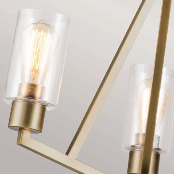  Kichler Kichler Deryn Pendant Light, 3-bulb, Brass 