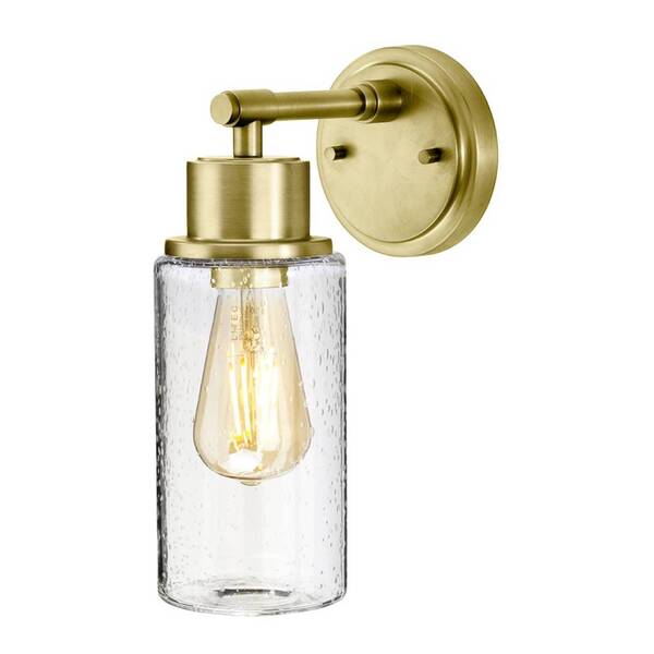  Kichler Kichler Morvah Bathroom Wall Light Brushed Brass 