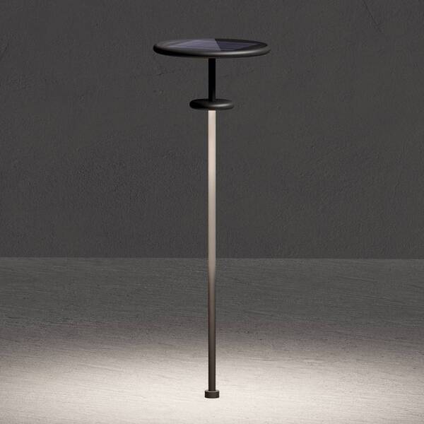  Klewe Klewe Led Solar Lamp Planet B Anthracite 160 Cm Ground Spike Ip65 