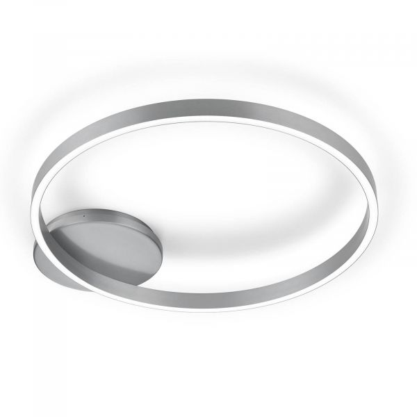  Knapstein Knapstein Anel 60 Led Ceiling Light, Matt Nickel, Up/down 