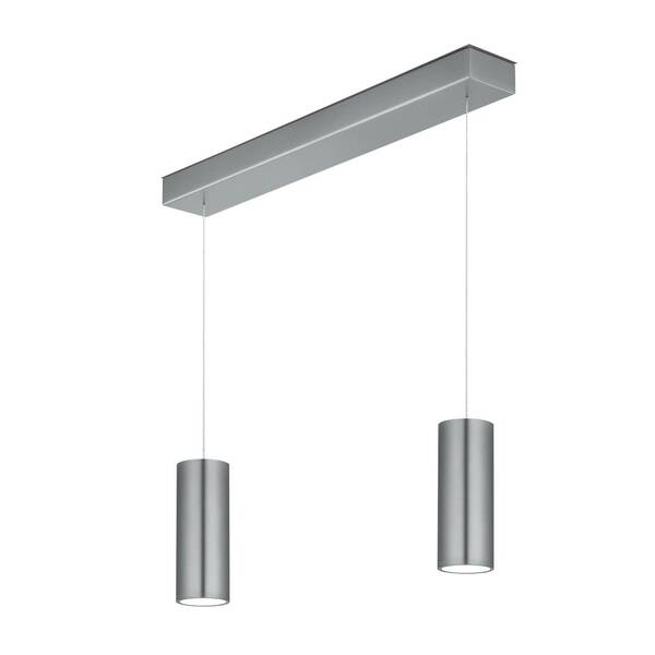  Knapstein Knapstein Helli Led Hanging Light Up/down 2-bulb Matt Nickel 