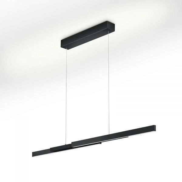  Knapstein Knapstein Lara-l205 Led Hanging Lamp Black, Gesture Control 