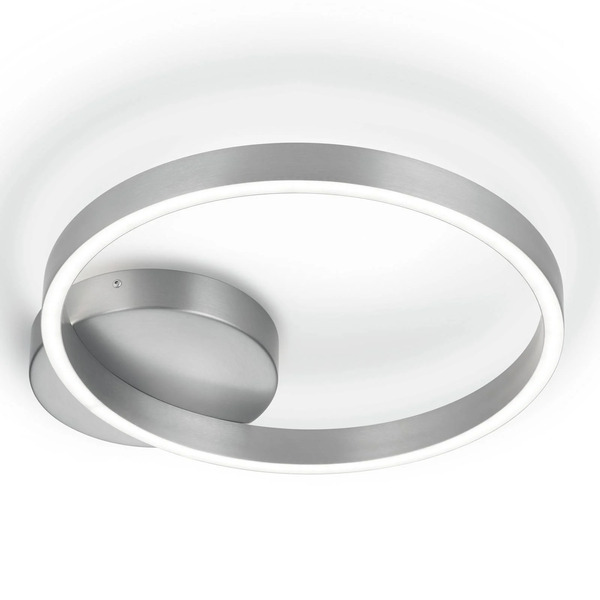  Knapstein Knapstein Led Ceiling Light Anel-40, Matt Nickel, Direct/indirect 