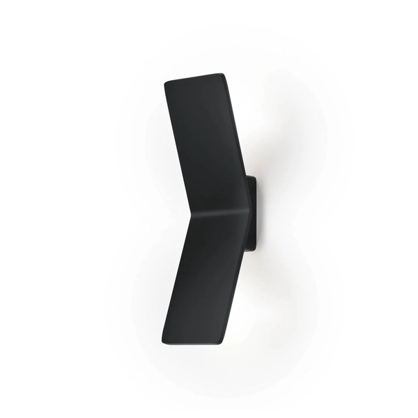  Knapstein Knapstein Led Wall Light Ada, Black, Aluminium, 2-bulb 