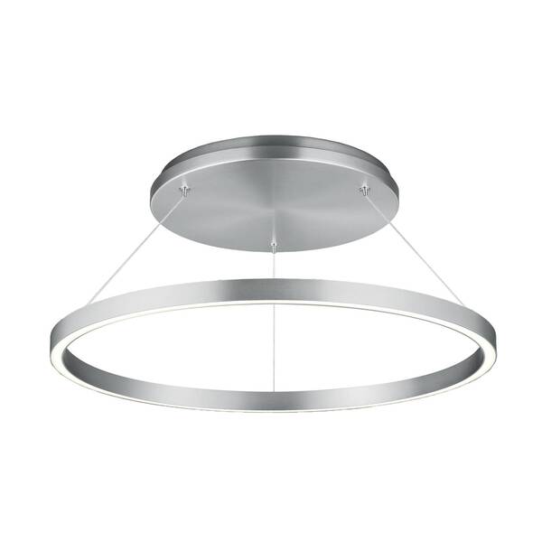  Knapstein Knapstein Lisa-d Led Pendant Light, Ring-shaped, Matt Nickel 