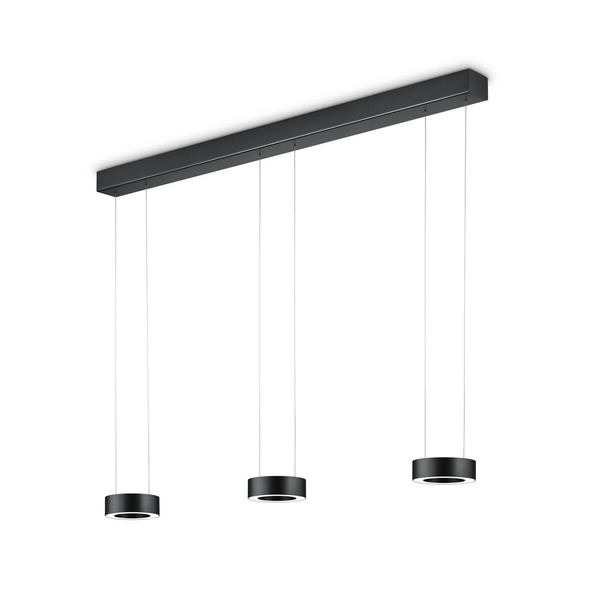  Knapstein Knapstein Zera Led Pendant Light, Black, Gesture Control 