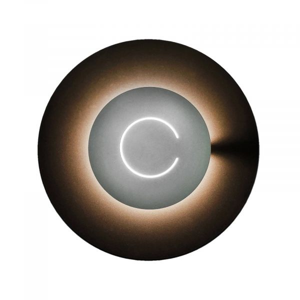  Knikerboker Knikerboker Doppiozero Wall Lamp Coffee/white 