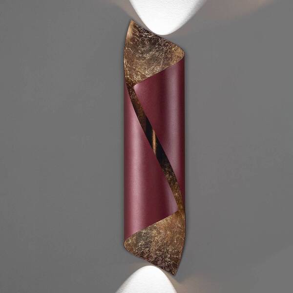  Knikerboker Knikerboker Hué Wall Light 54 Cm Red/bronze 