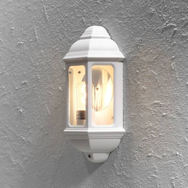  Konstsmide Konstsmide Classic Outdoor Wall Light Cagliari I, White 