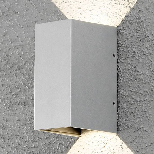  Konstsmide Konstsmide Cremona Led Outdoor Wall Light 8 cm Grey 