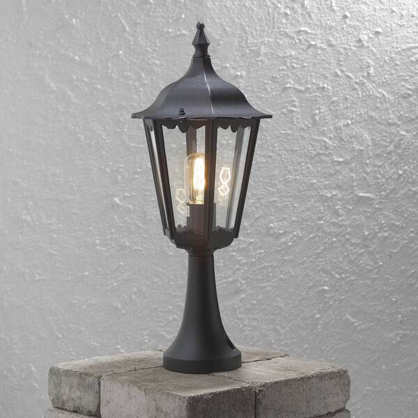  Konstsmide Konstsmide Firenze Pillar Light, Black 