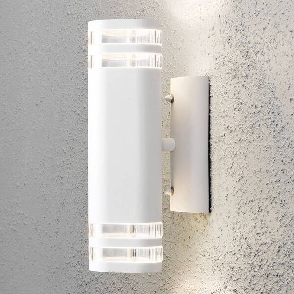  Konstsmide Konstsmide Modena Outdoor Wall Light, 2-bulb, White 