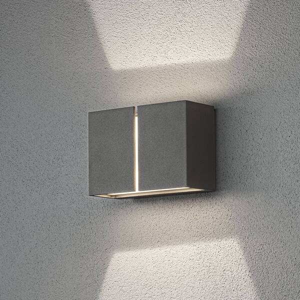  Konstsmide Konstsmide Pavia Led Outdoor Wall Light, Dark Grey 