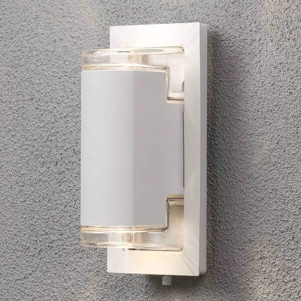  Konstsmide Konstsmide Potenza Outdoor Wall Light, Up & Down, White 