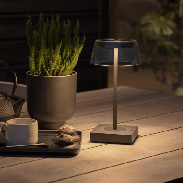  Konstsmide Konstsmide Scilla Led Table Lamp With Usb, Black 