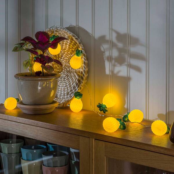  Konstsmide Season Konstsmide Season Pineapple Led String Lights, Battery-powered 