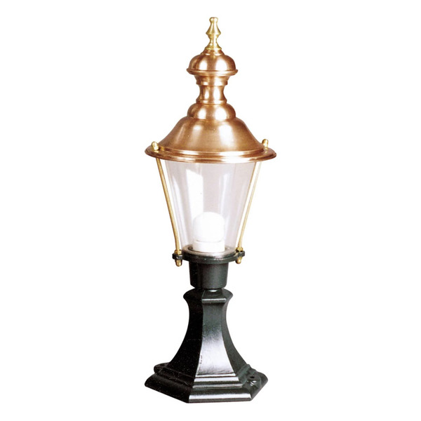  K.s. Verlichting K.s. Verlichting Luuk Pillar Light, Black/copper, Height 56 Cm 
