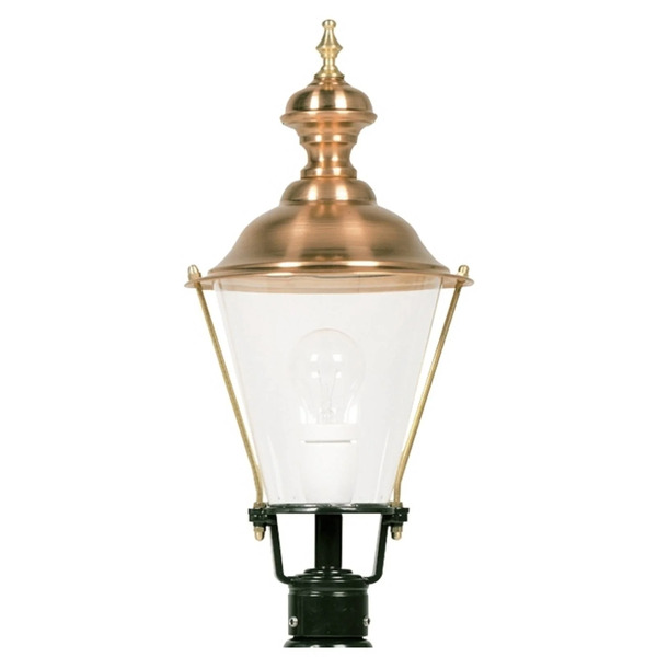  K.s. Verlichting K.s. Verlichting Pillar Light K4b With Copper, Green 