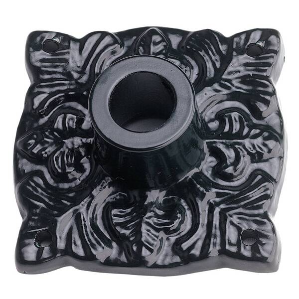  K.s. Verlichting K.s. Verlichting Plinth Plate 1401, Black 
