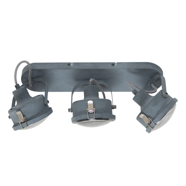  K.s. Verlichting K.s. Verlichting Satellite Industrial Ceiling Light In Grey 