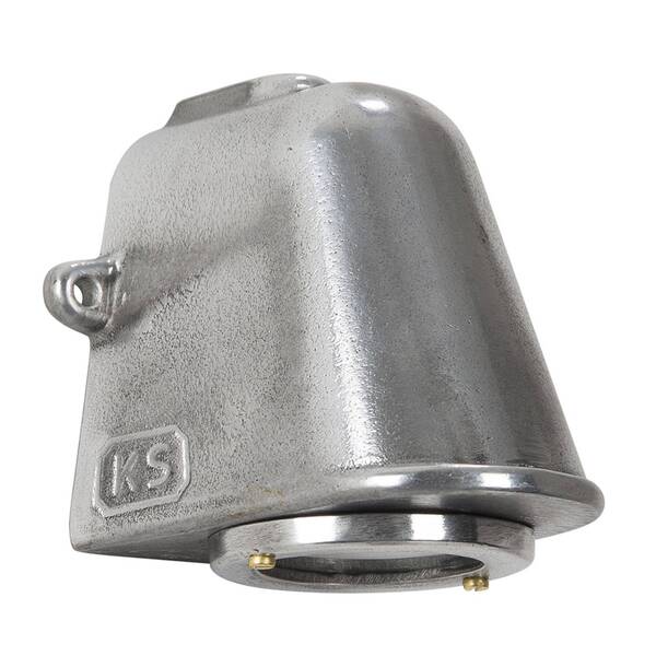  K.s. Verlichting K.s. Verlichting Shiny Aluminium Outdoor Wall Light Offshore 