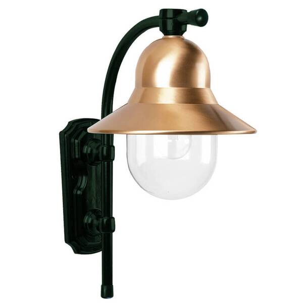  K.s. Verlichting K.s. Verlichting Timeless Outdoor Wall Light Toscane, Green 