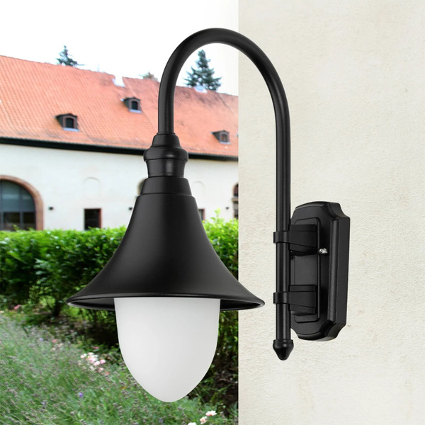  Lcd Lcd Miranda Outdoor Wall Light, Black 