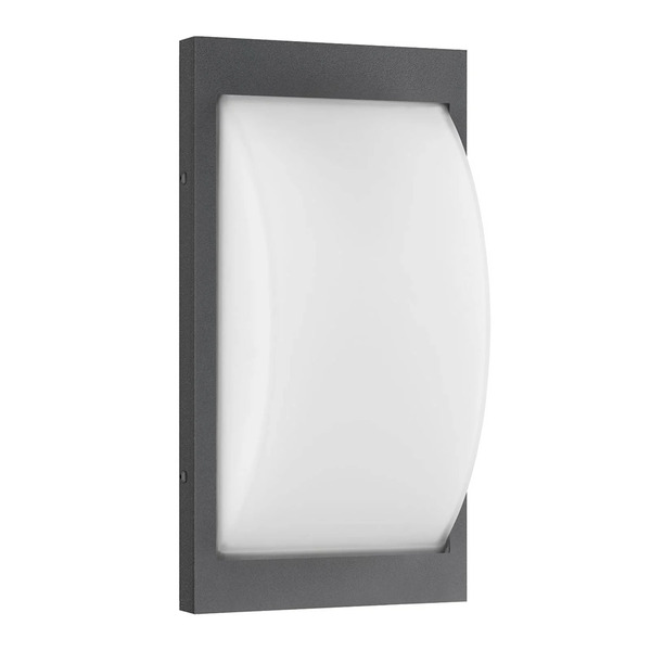  Lcd Lcd Outdoor Wall Light 069sen, Sensor, Graphite, 33 Cm, E27 