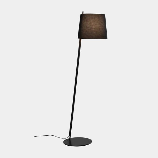  Leds-c4 Leds-c4 Clip Floor Lamp H 158 cm Black Lampshade 