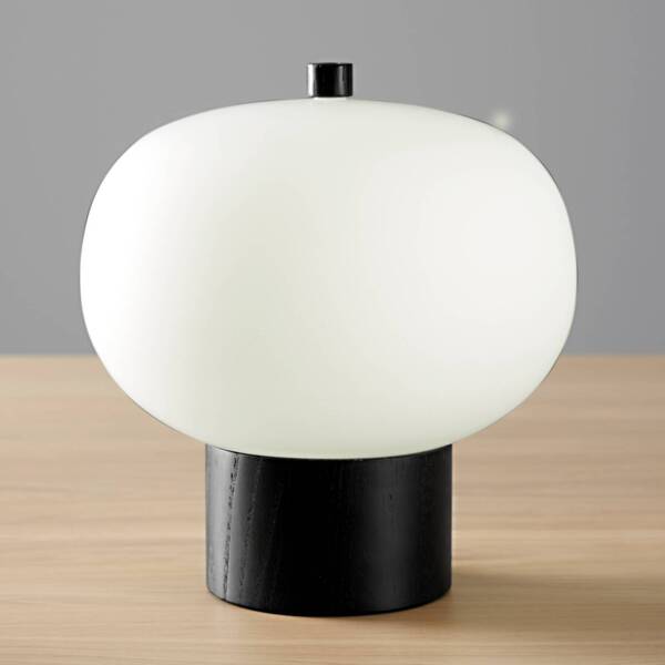  Leds-c4 Leds-c4 Ilargi Led Table Lamp, ø 24cm, Dark Ash 
