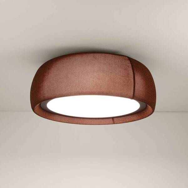  Leds-c4 Leds-c4 Led Ceiling Lamp Gong, Brown, 2,700 K, ø 61.2 Cm 