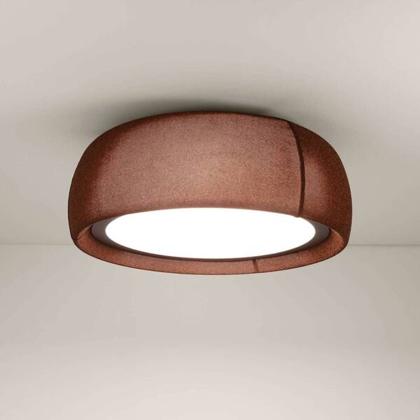  Leds-c4 Leds-c4 Led Ceiling Lamp Gong, Brown, 3,000 K, ø 61.2 Cm 