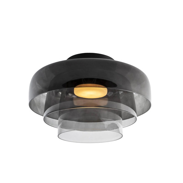  Leds-c4 Leds-c4 Led Ceiling Lamp Levels Ceiling, Black, 3-way, Cct 
