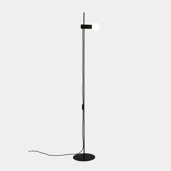  Leds-c4 Leds-c4 Nude Single Floor Lamp E27 Black 