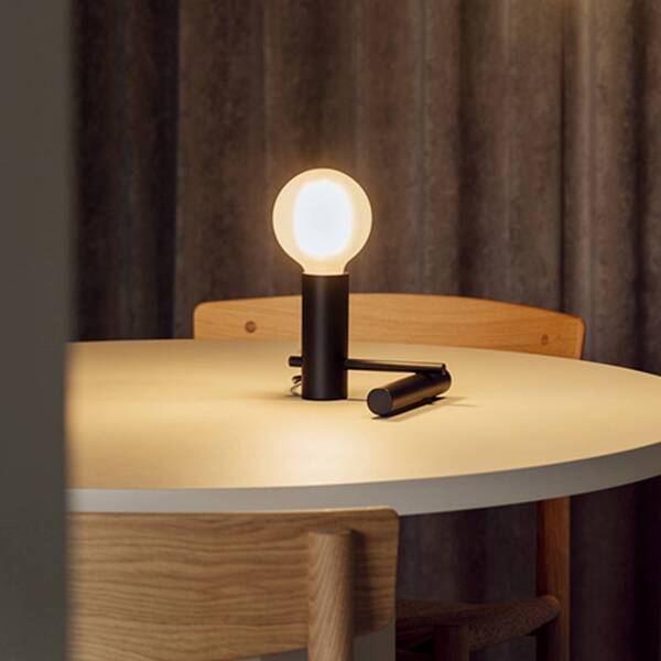  Leds-c4 Leds-c4 Nude Tiny Table Lamp E27 Black 