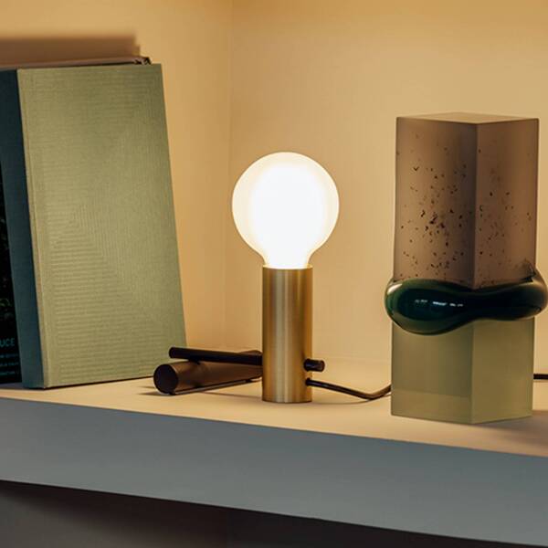  Leds-c4 Leds-c4 Nude Tiny Table Lamp E27 Gold/black 
