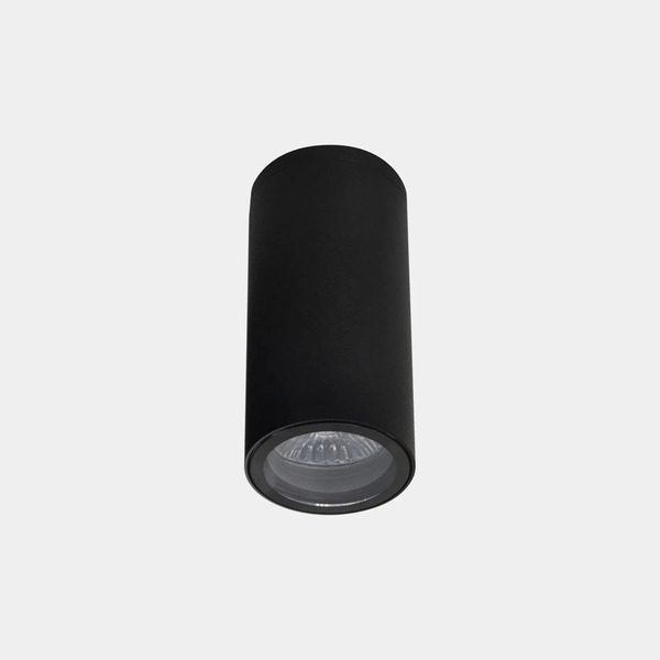 Leds-c4 Leds-c4 Outdoor Ceiling Lamp Eko, Black, ø 6 Cm, Aluminium 