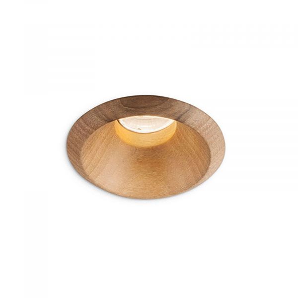  Leds-c4 Leds-c4 Play Raw Downlight Walnut 927 12 w 15° 
