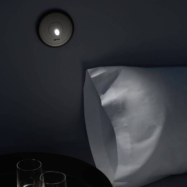  Leds-c4 Leds-c4 Radar Led Recessed Wall Light 3,000k Black 