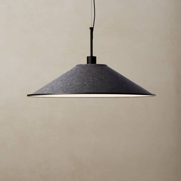  Leds-c4 Leds-c4 Shoemaker Hanging Light Round, Anthracite 