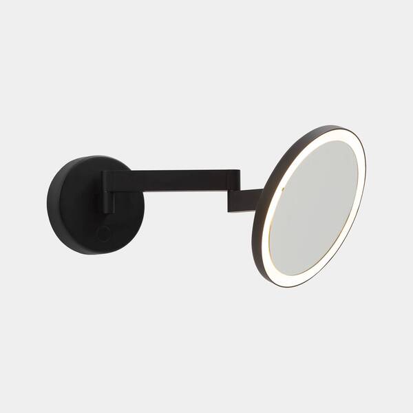  Leds-c4 Leds-c4 Vanity Wall Mirror With Led 3,000 k, Black 