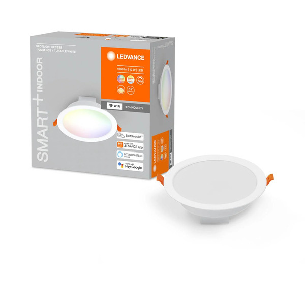  Ledvance Smart+ Ledvance Smart+ Wifi Spot Led Recessed Spotlight, 110° 