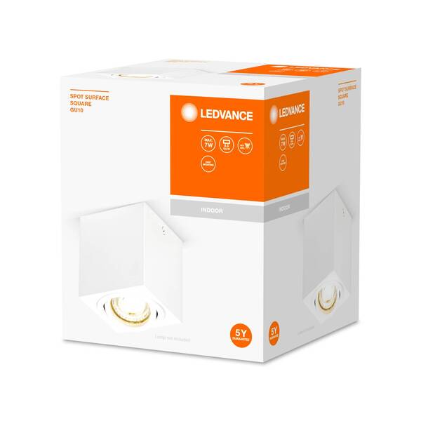  Ledvance Ledvance Surface Square Downlight Gu10 White 