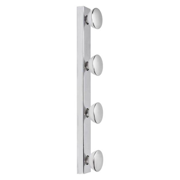  Lightme Lightme Aqua Hollywood Mirror Light 4-bulb Chrome 