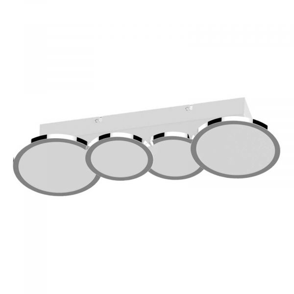  Lightme Lightme Aqua Led Ceiling Light 4-bulb With Cct 