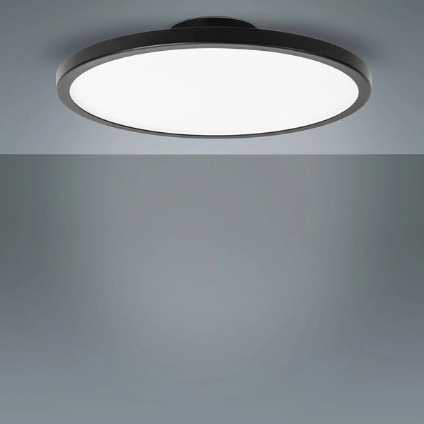  Lightme Lightme Led Ceiling Light Aqua ø 30.2cm Black 