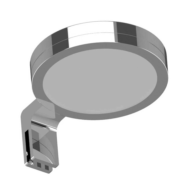  Lightme Lightme Led Mirror Light Aqua On-top Chrome 